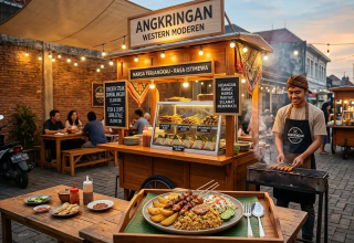 Hidangan Western dengan Sentuhan Konsep Angkringan yang Modern dan Terjangkau