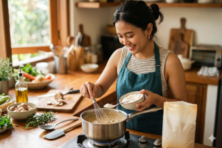 Rahasia Tekstur Mewah, Kegunaan Tepung Terigu sebagai Pengental Saus dan Sup