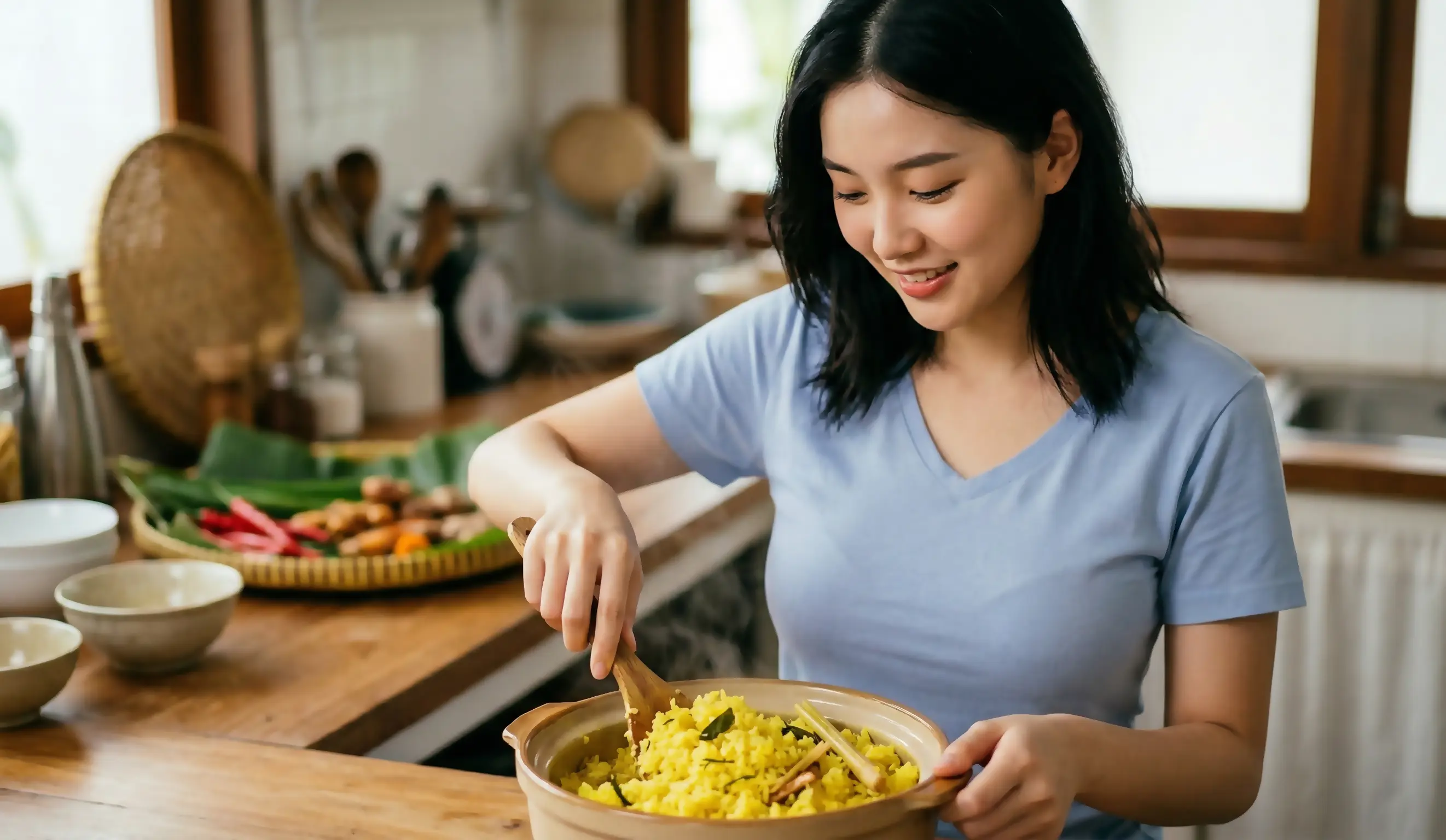 Cara Membuat Nasi Kuning yang Mengkilap dan Sedap