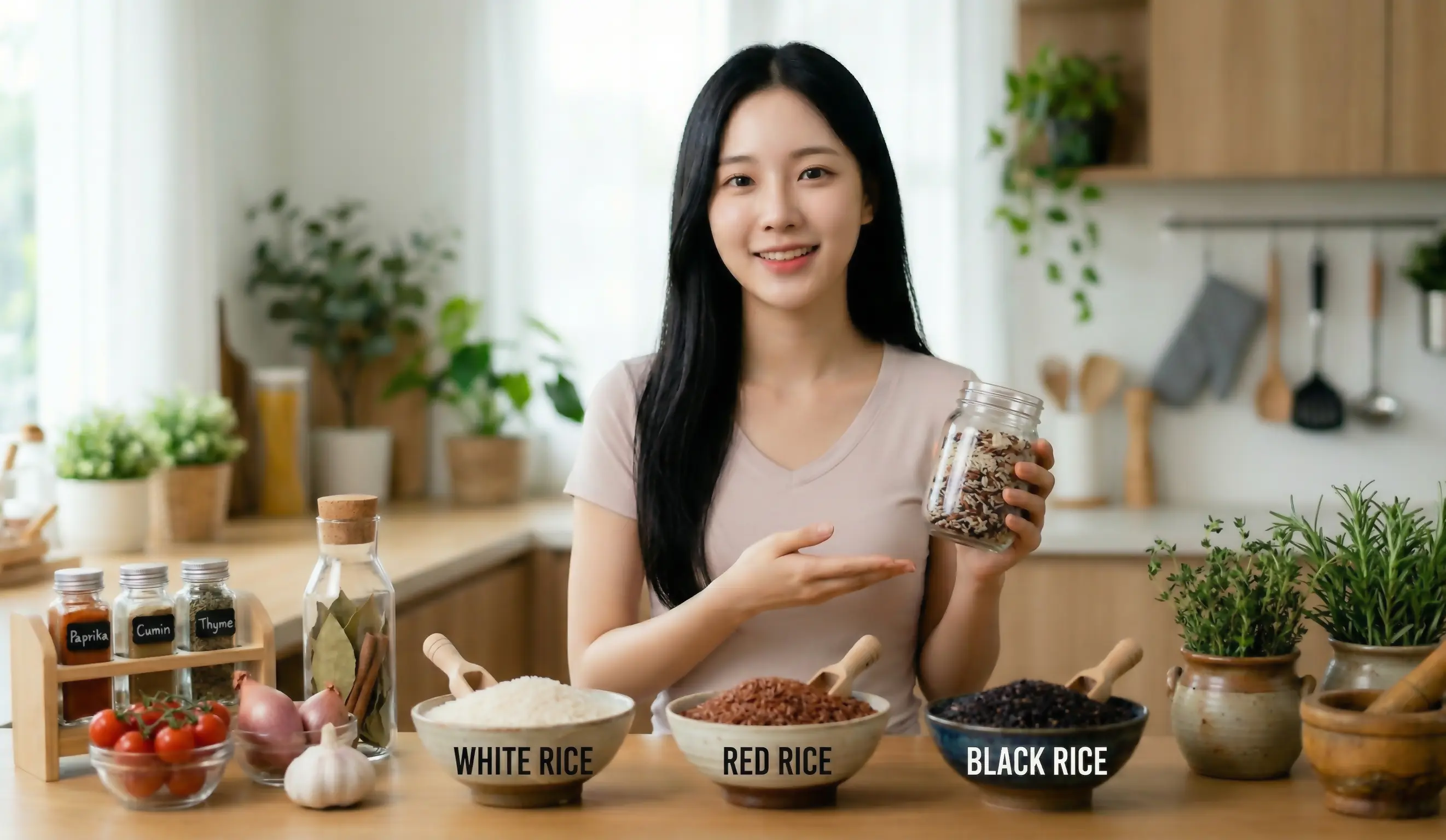 Edukasi Perbedaan Beras Putih, Beras Merah dan Beras Hitam