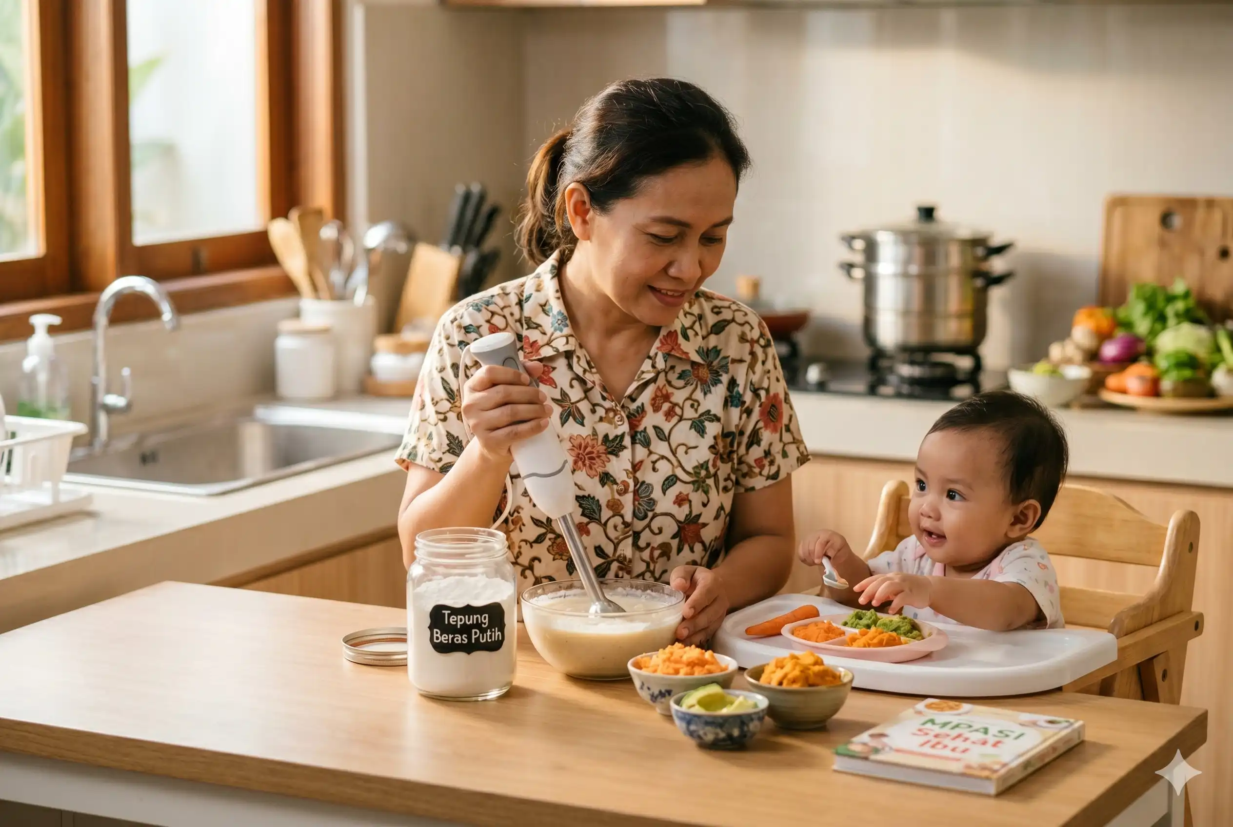 Pilihan Sehat dari Dapur, Ide Olahan Tepung Beras untuk MPASI Bayi yang Bernutrisi