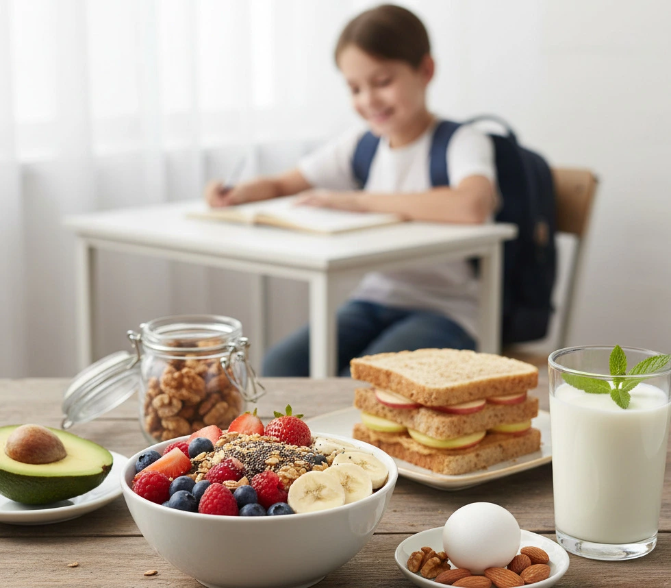 Makanan yang Meningkatkan Fokus Anak Sekolah