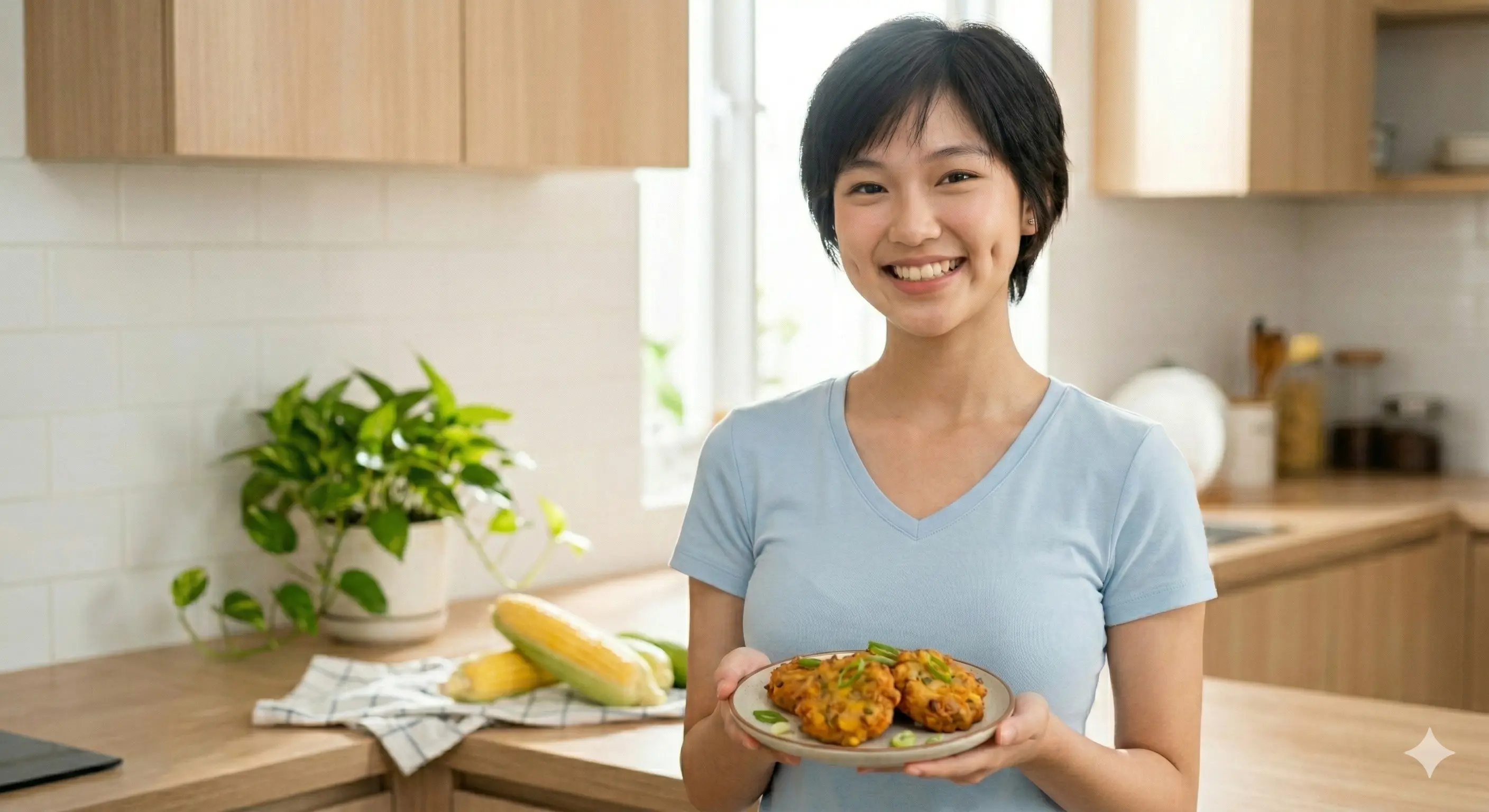 Olahan Perkedel Jagung untuk Lauk atau Camilan