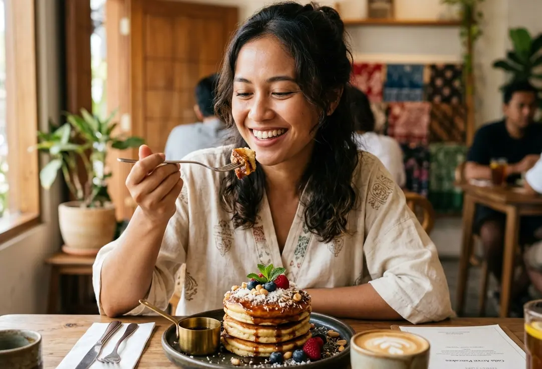 Pancake Gula Aren Perpaduan Cita Rasa Tradisional dan Sentuhan Premium dalam Setiap Sajian