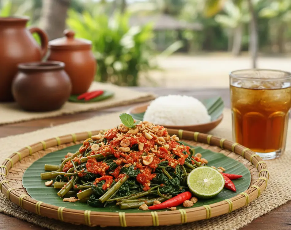 Plecing Kangkung Lombok Autentik, Eksplorasi Rasa Pedas Segar dalam Hidangan Tradisional Rumahan