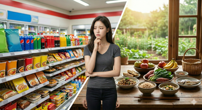 Pola Makan Modern vs Pola Makan Pedesaan