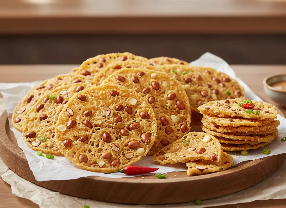 Rempeyek Renyah dengan Minyak Sehat dan Kacang Pilihan