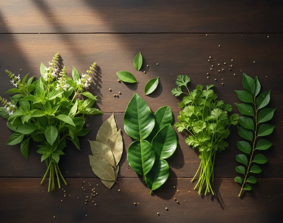 Tips Memanfaatkan Daun Rempah Sebagai Hiasan dan Penambah Rasa