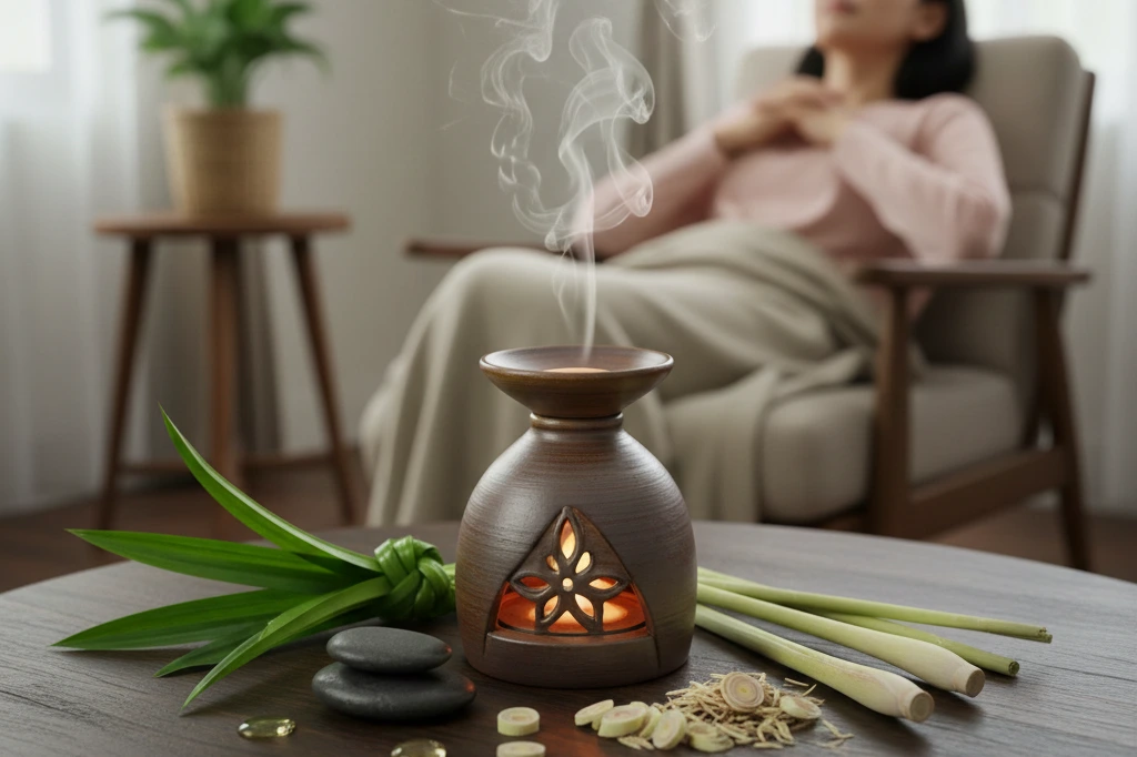 Relaksasi Alami di Rumah Manfaat Aroma Pandan dan Serai untuk Kurangi Stres