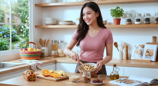 Mengontrol Nutrisi Makanan Sehat Lewat Kue Buatan Sendiri