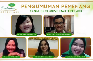 Pengumuman Pemenang Sania Exclusive Masterclass